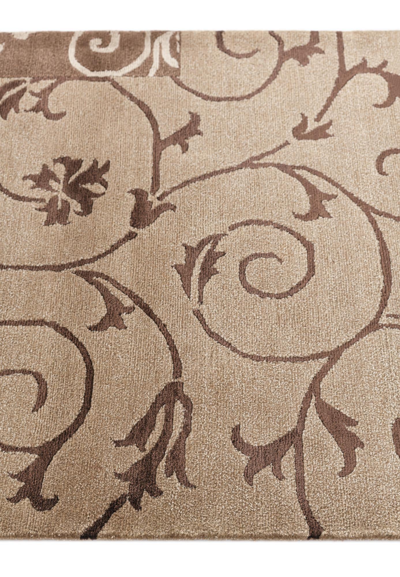 2' 9 x 10' Hand Knotted Darya Wool Runner Rug