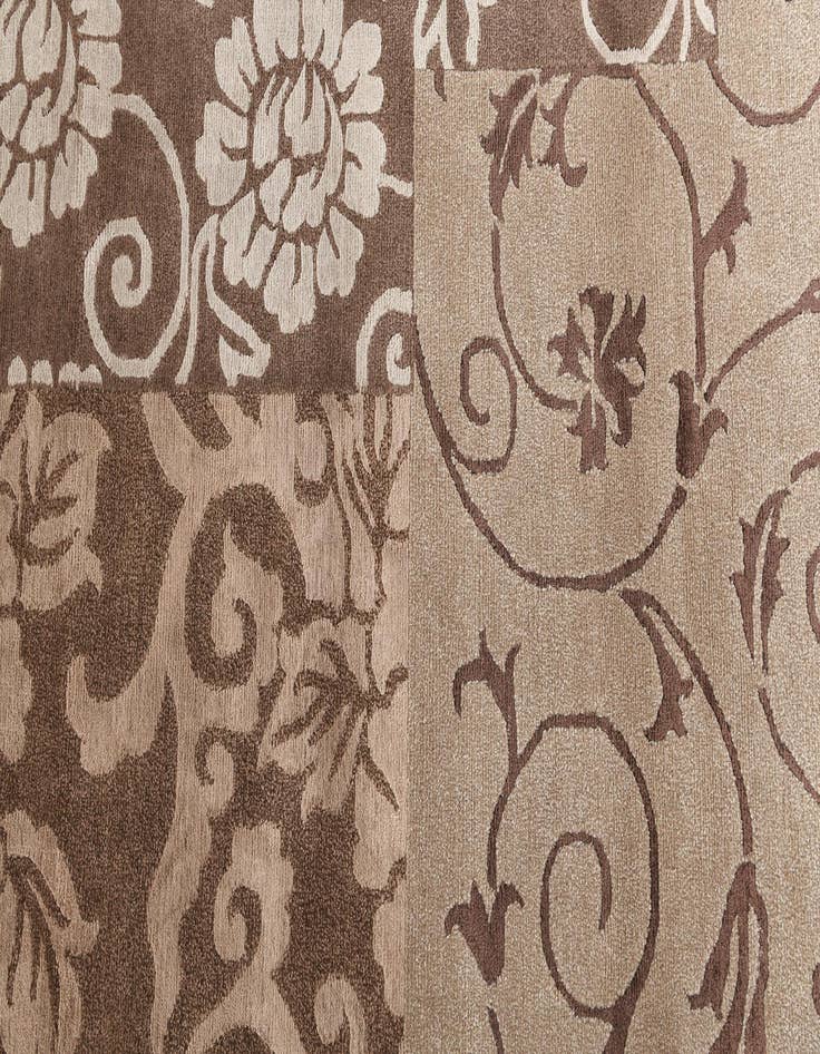 Detail image of 2' 9 x 10'  Hand Knotted Darya Wool Runner Rug