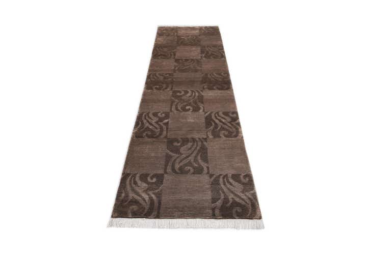 2' 7 x 10' 3 Hand Knotted Darya Wool Runner Rug