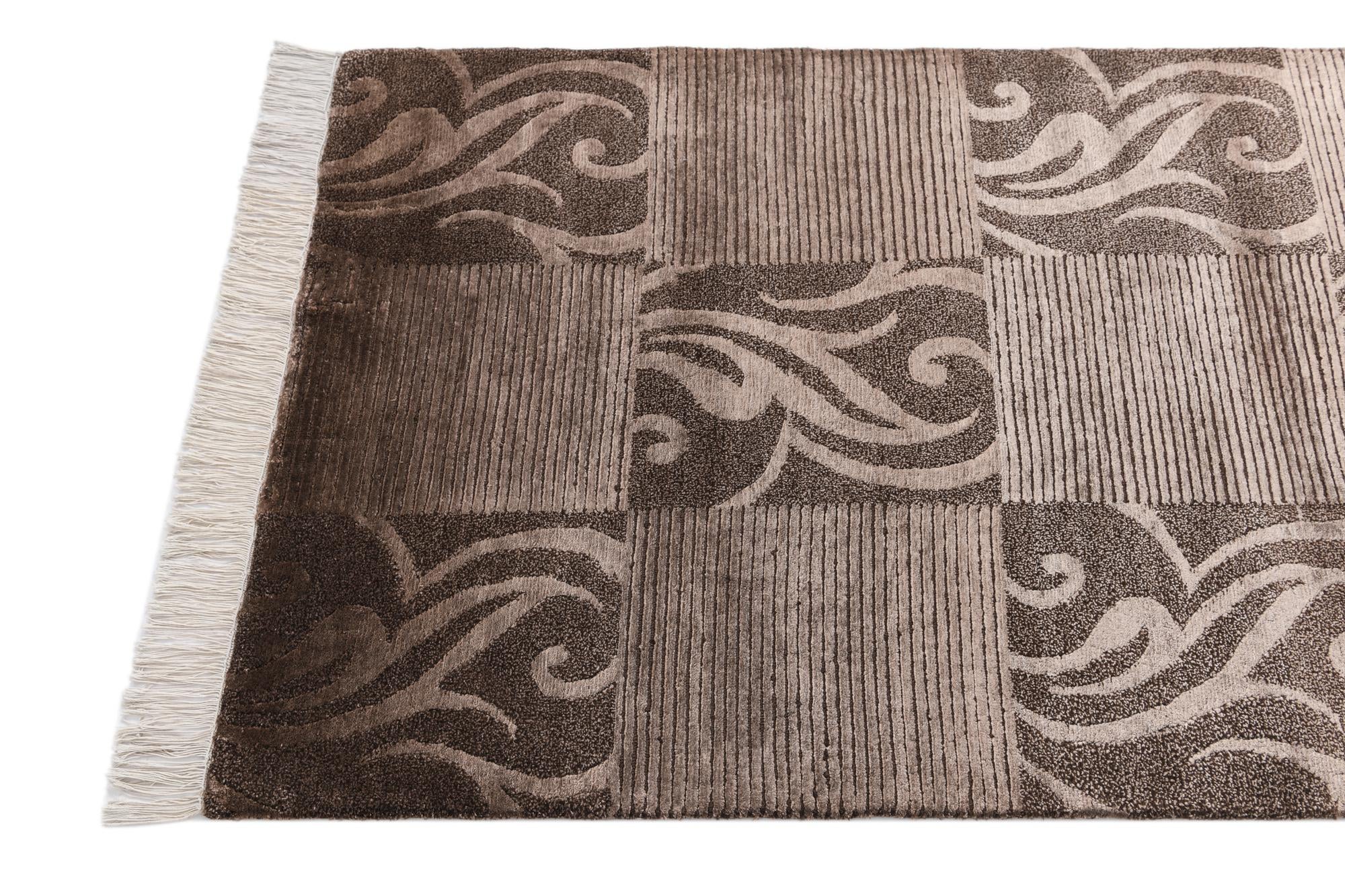2' 9 x 10' 3 Hand Knotted Darya Wool Runner Rug