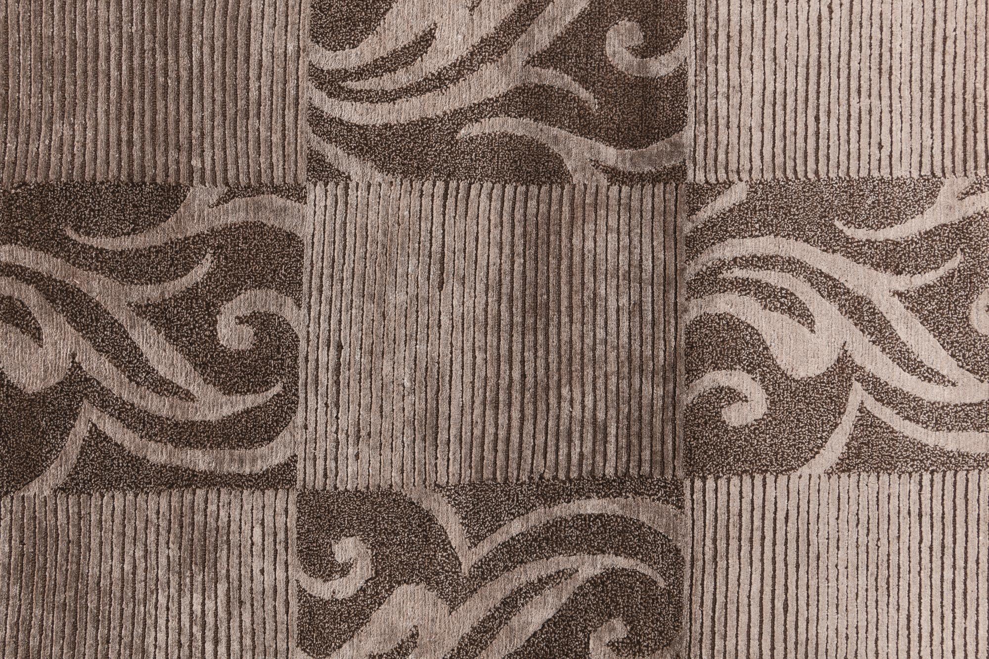 2' 9 x 10' 3 Hand Knotted Darya Wool Runner Rug