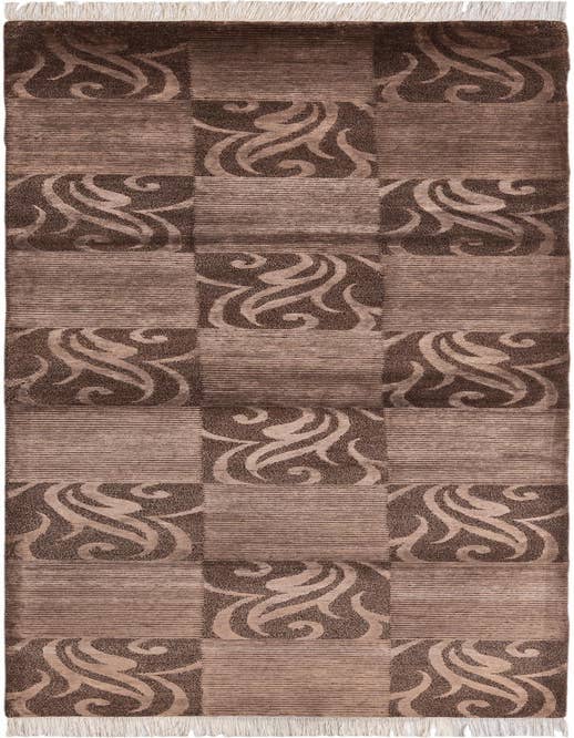 Detail image of 2' 9 x 10' 3 Hand Knotted Darya Wool Runner Rug