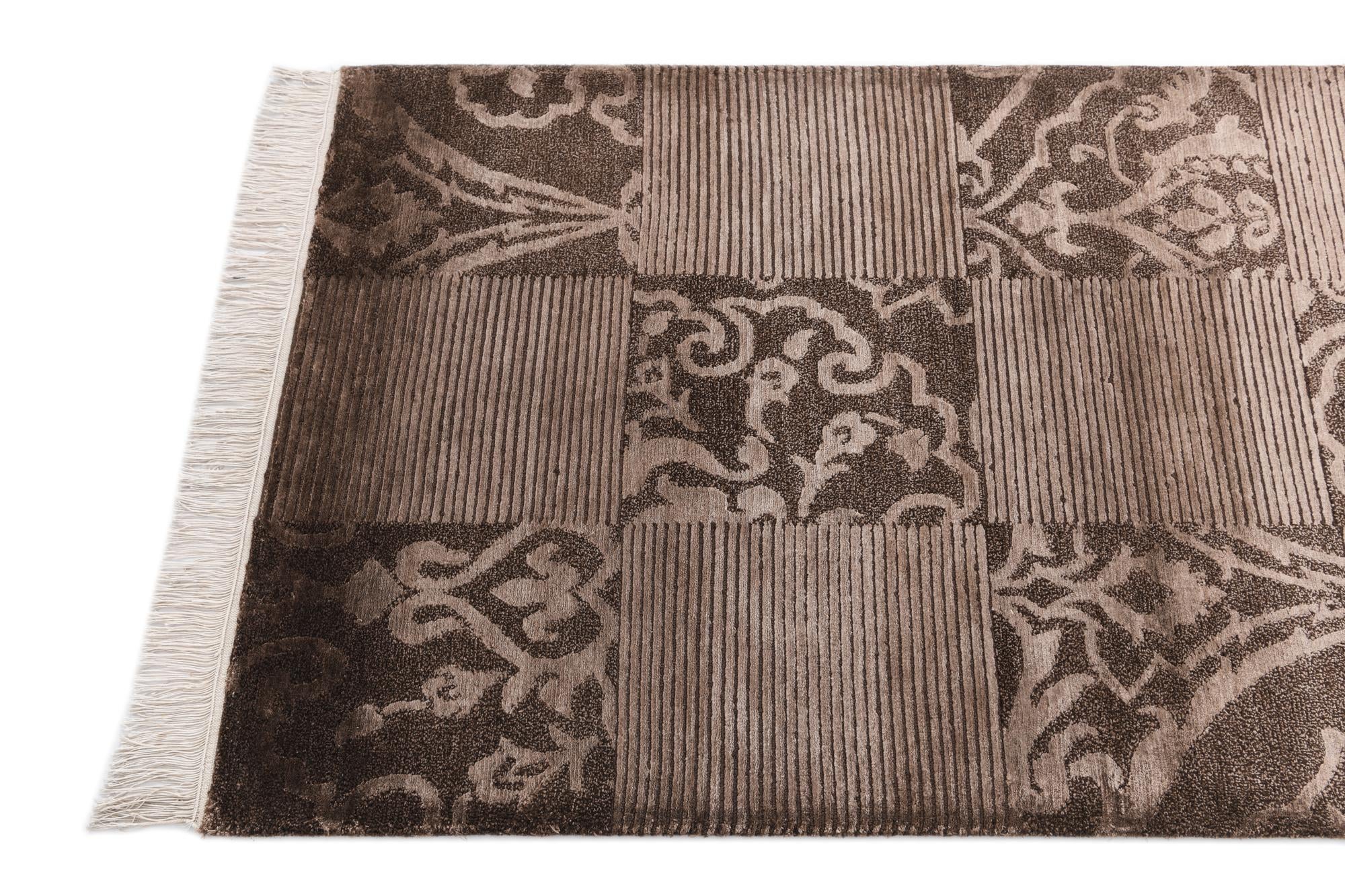 2' 9 x 10' 4 Hand Knotted Darya Wool Runner Rug