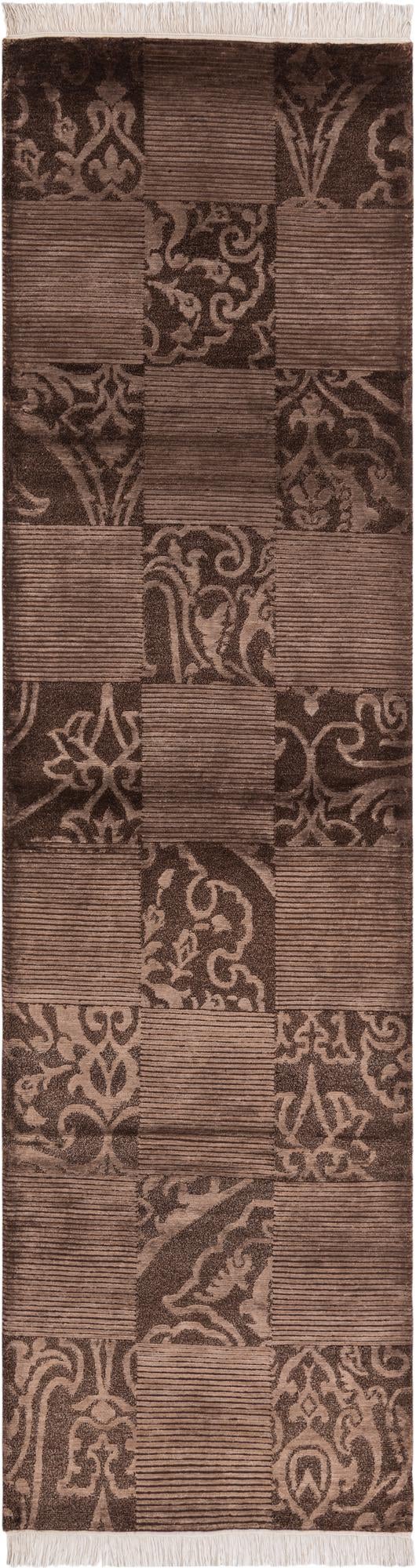 2' 9 x 10' 4 Hand Knotted Darya Wool Runner Rug