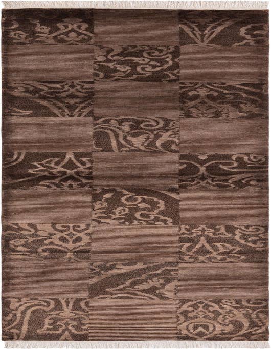 Detail image of 2' 9 x 10' 4 Hand Knotted Darya Wool Runner Rug