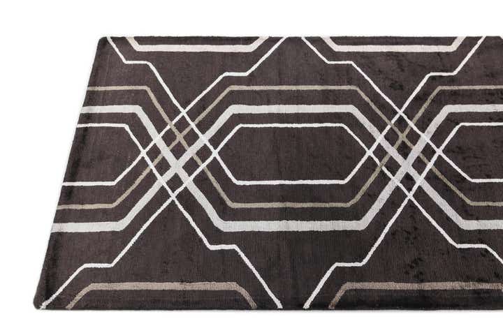 2' 8 x 9' 11 Hand Knotted Darya Wool Runner Rug