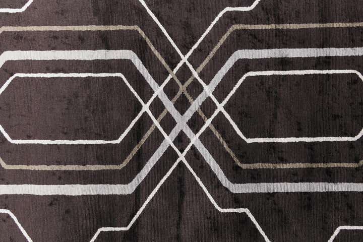 2' 8 x 9' 11 Hand Knotted Darya Wool Runner Rug