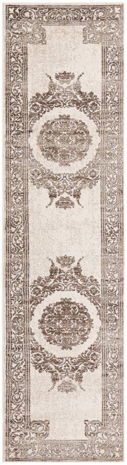 Detail image of 2' 6 x 10' Hermitage Runner Rug