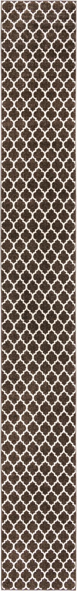  2' 7 x 19' 8 Lattice Runner Rug