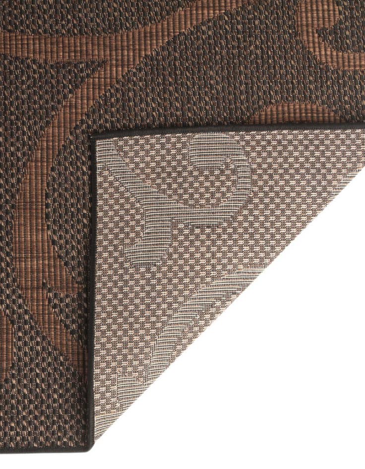 Detail image of 2' x 6' Easy-Clean Botanical Indoor / Outdoor Runner Rug