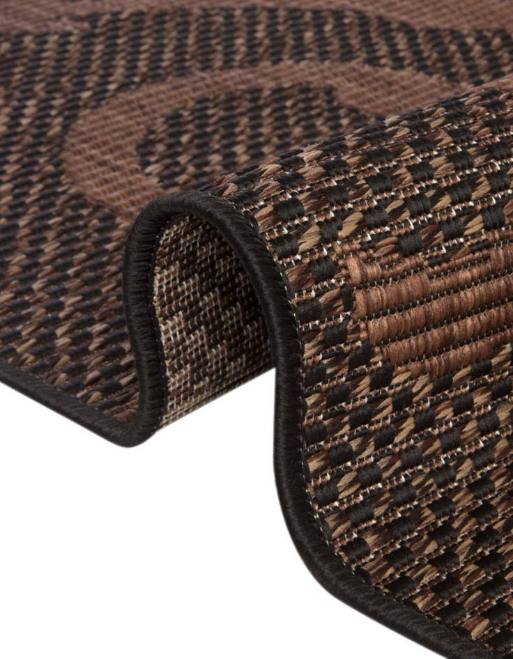 Detail image of 2' x 6'  Washable Botanical Indoor / Outdoor Runner Rug