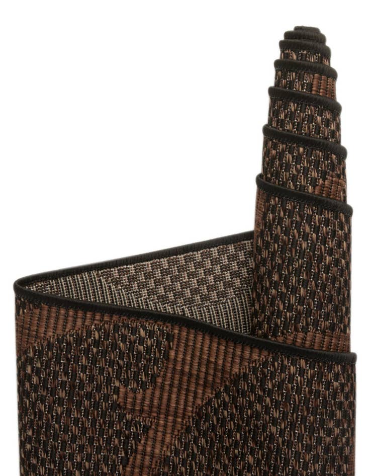 Detail image of 2' x 6'  Washable Botanical Indoor / Outdoor Runner Rug