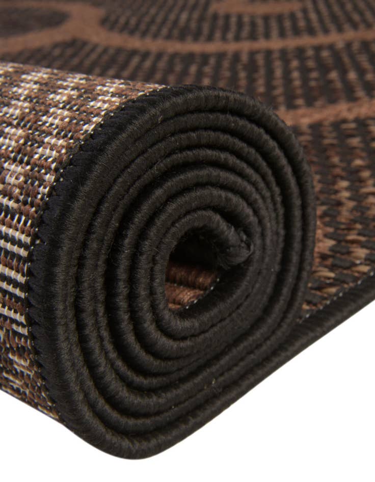 Detail image of 2' x 6'  Washable Botanical Indoor / Outdoor Runner Rug