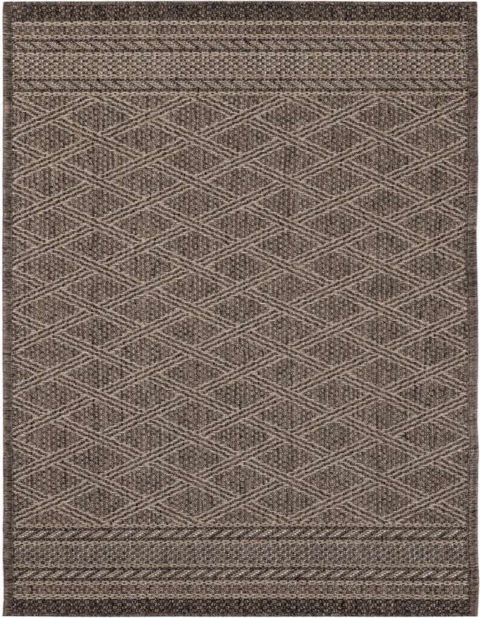2' x 6' 1 Easy-Clean Trellis Indoor / Outdoor Runner Rug