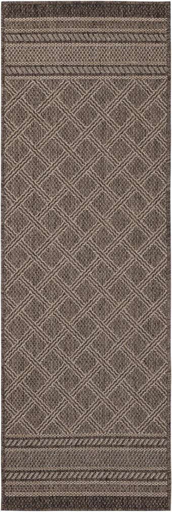 2' x 6' 1 Easy-Clean Trellis Indoor / Outdoor Runner Rug