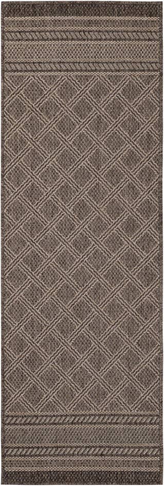 Detail image of 2' x 6' 1 Easy-Clean Trellis Indoor / Outdoor Runner Rug