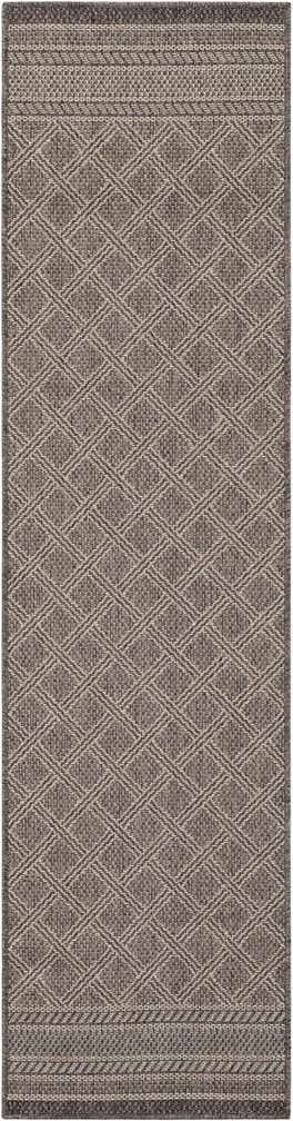 2' x 8' Easy-Clean Trellis Indoor / Outdoor Runner Rug