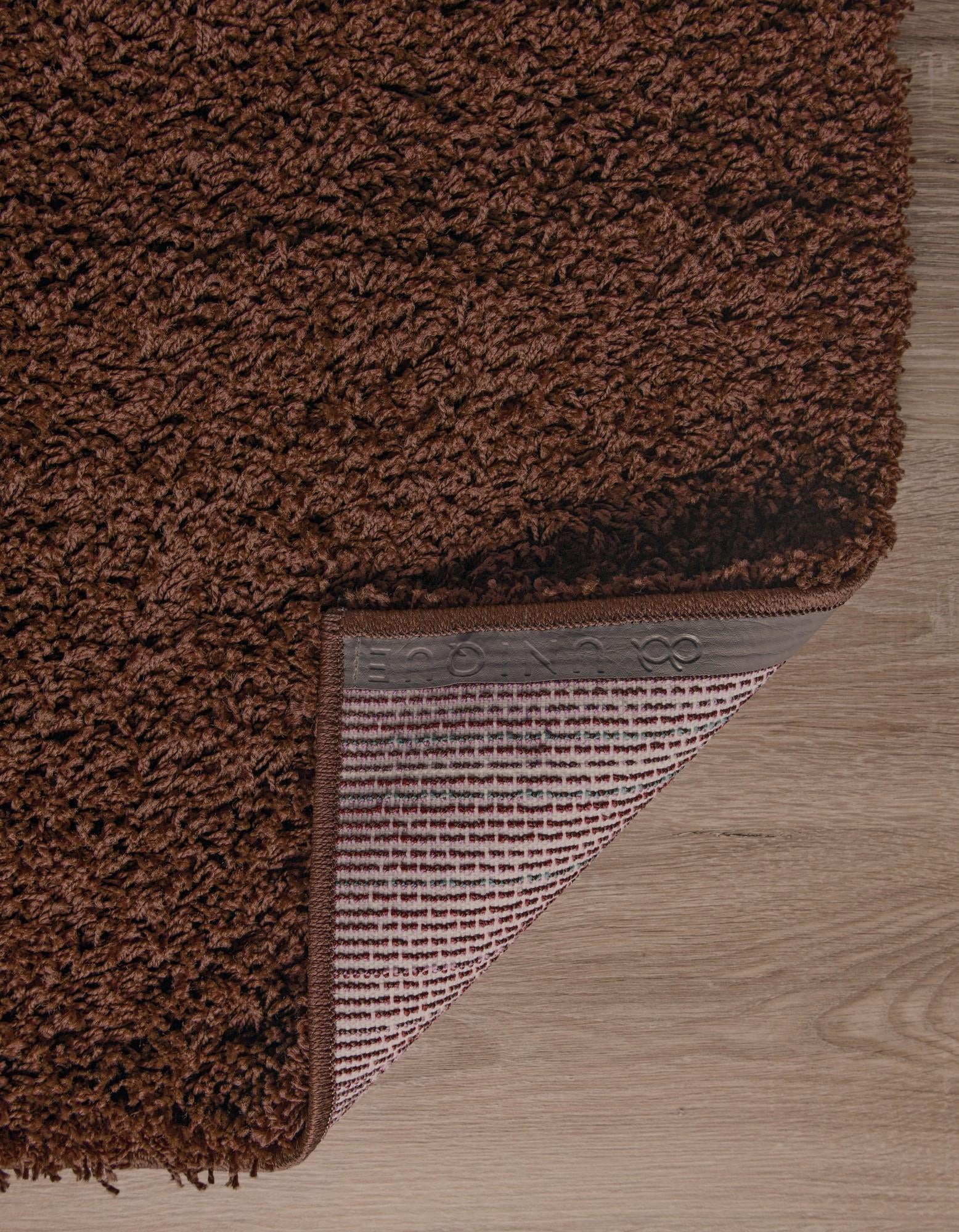 2' x 4' Solid Shag Runner Rug