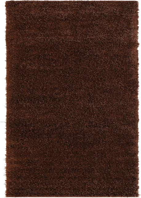 2' 7 x 12' Solid Shag Runner Rug