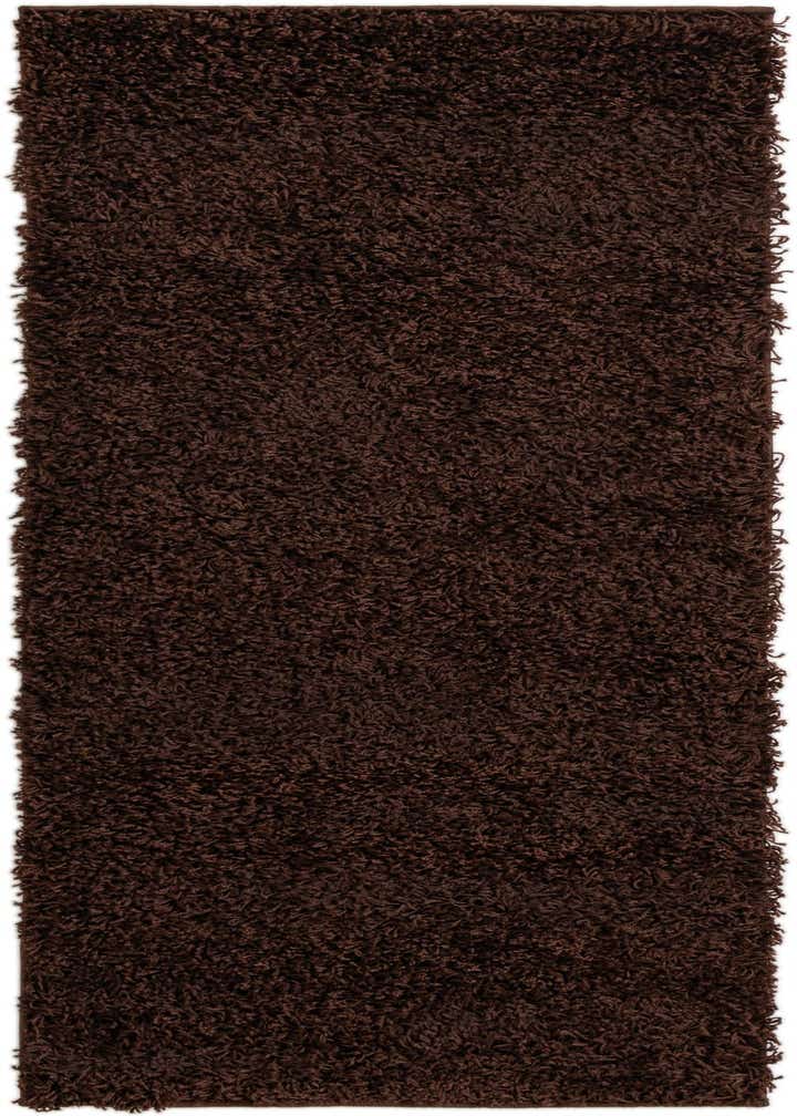 2' x 5' Solid Shag Runner Rug