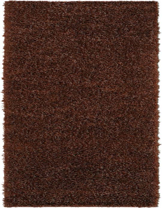 Detail image of 2' x 8' Solid Shag Runner Rug
