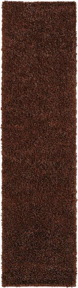 2' x 8' Solid Shag Runner Rug
