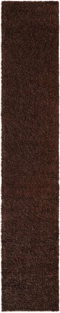 2' 7 x 14' Solid Shag Runner Rug