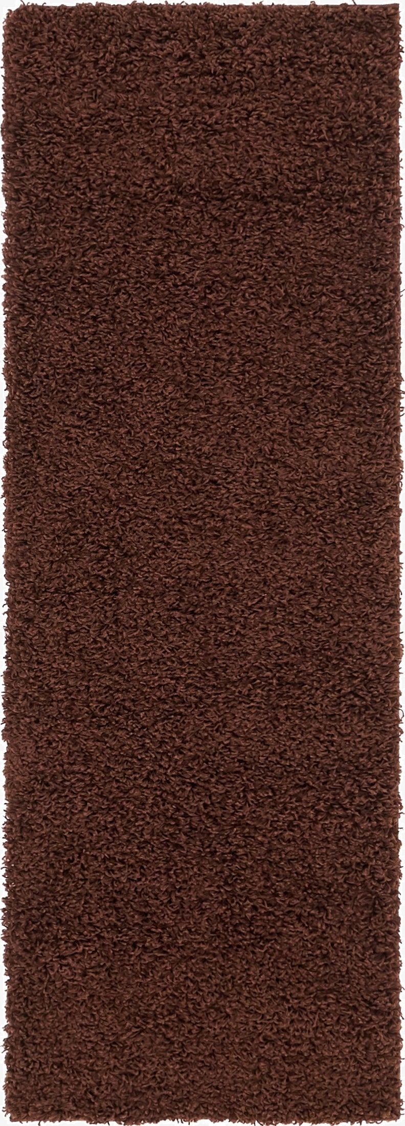 Primary image 2' x 6' Solid Shag Runner Rug