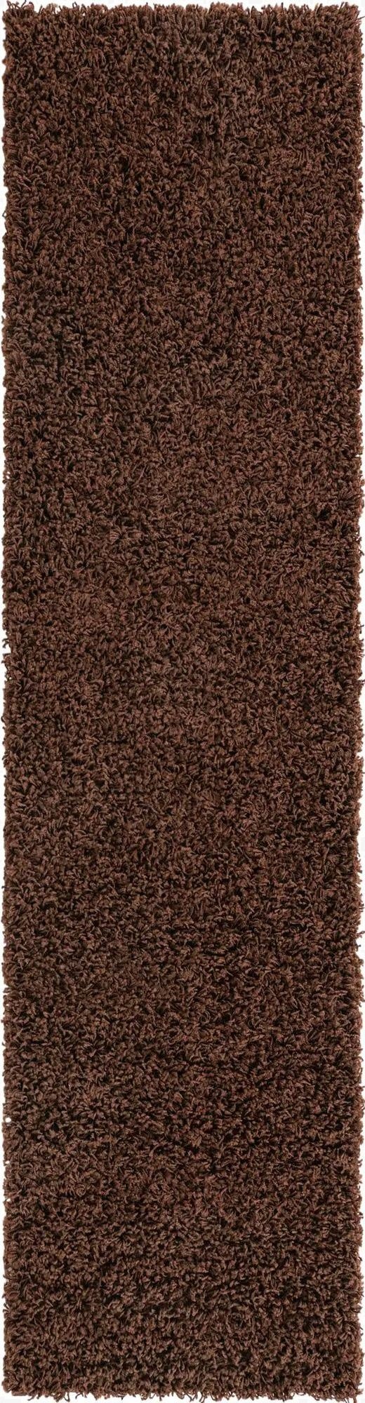 Primary image 80cm x 305cm Solid Shag Runner Rug