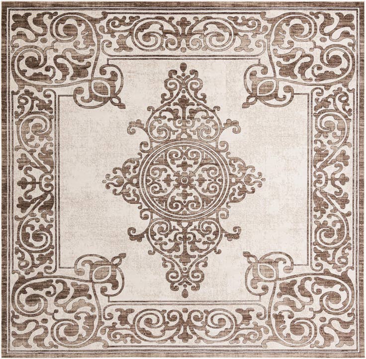 Detail image of 10' 8 x 10' 8 Hermitage Square Rug