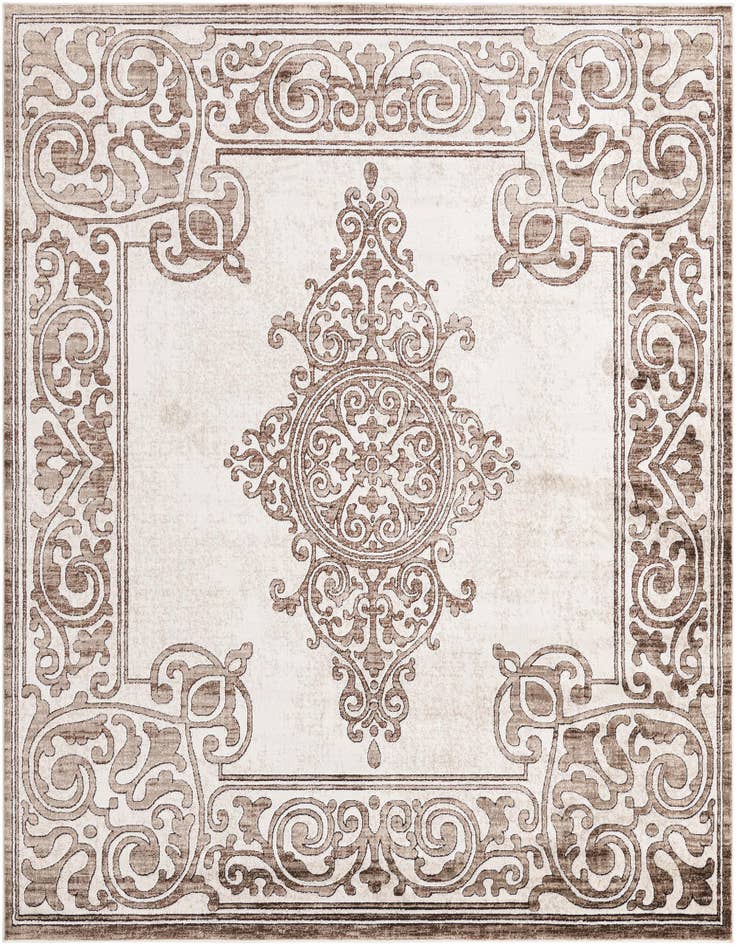 Detail image of 7' 10 x 7' 10 Hermitage Square Rug