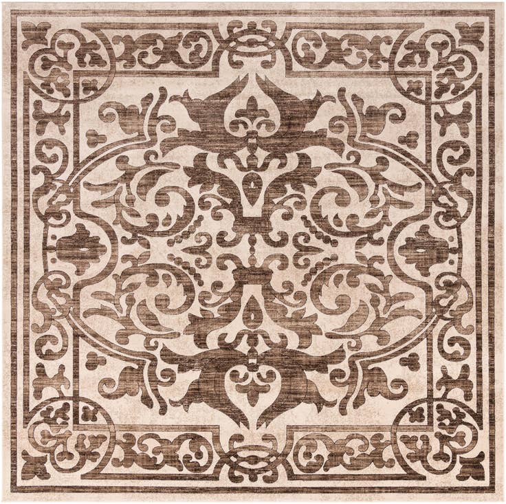 Detail image of 10' 8 x 10' 8 Hermitage Square Rug