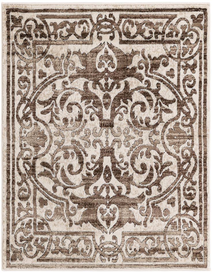 Detail image of 3' 3 x 3' 3 Hermitage Square Rug