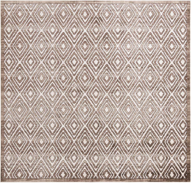 Detail image of 10' 8 x 10' 8 Hermitage Square Rug