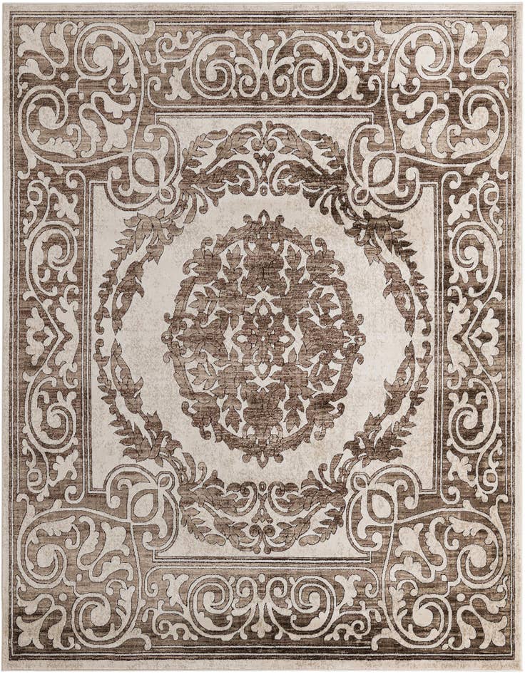 Detail image of 7' 10 x 7' 10 Hermitage Square Rug