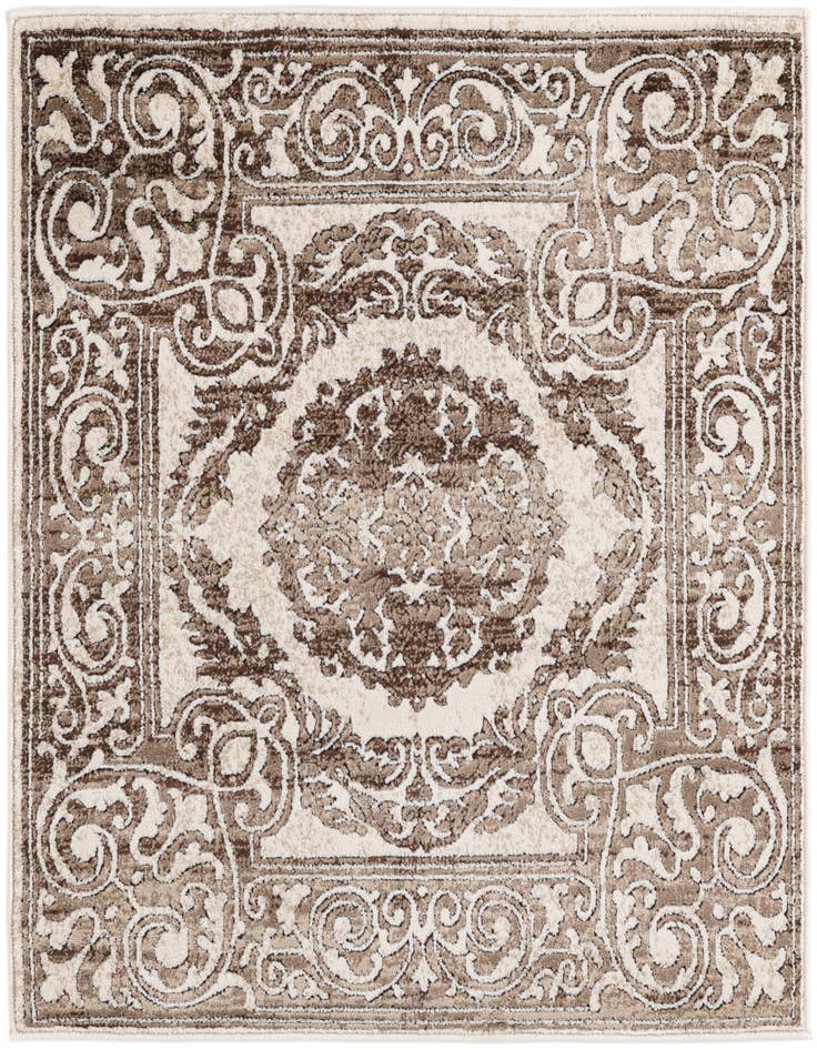 Detail image of 3' 3 x 3' 3 Hermitage Square Rug