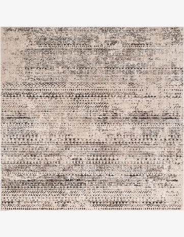 Chocolate Brown Hermitage Square Rug