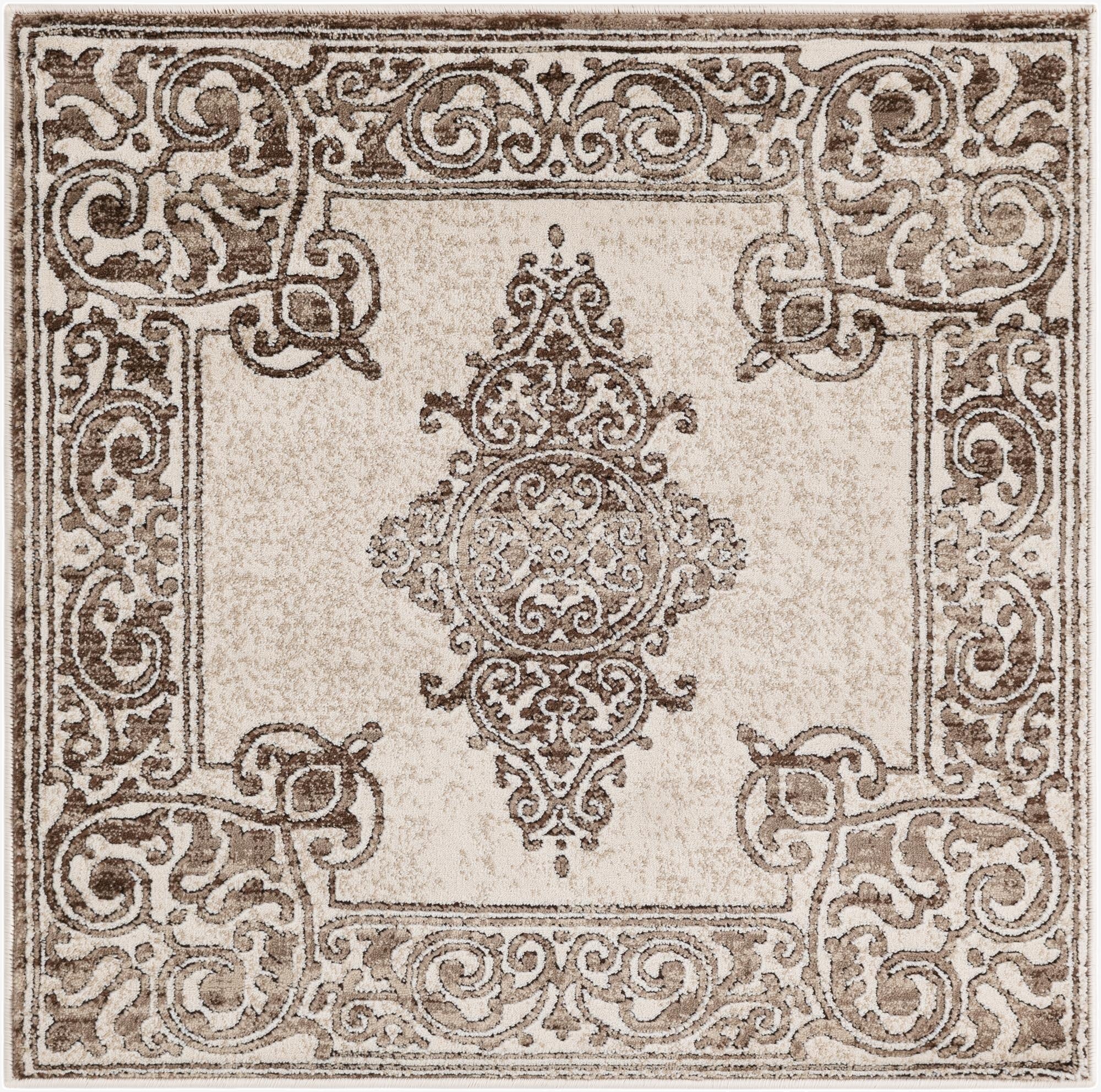 Primary image 3' 3 x 3' 3 Hermitage Square Rug