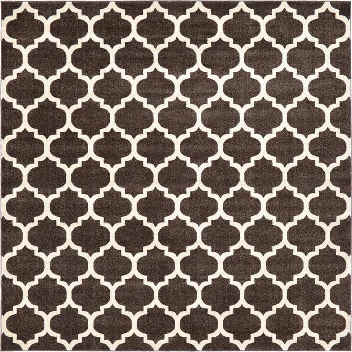 10' x 10' Lattice Square Rug