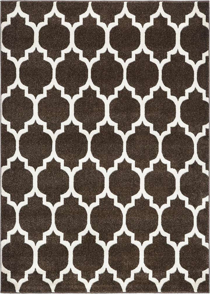 6' x 6' Lattice Square Rug