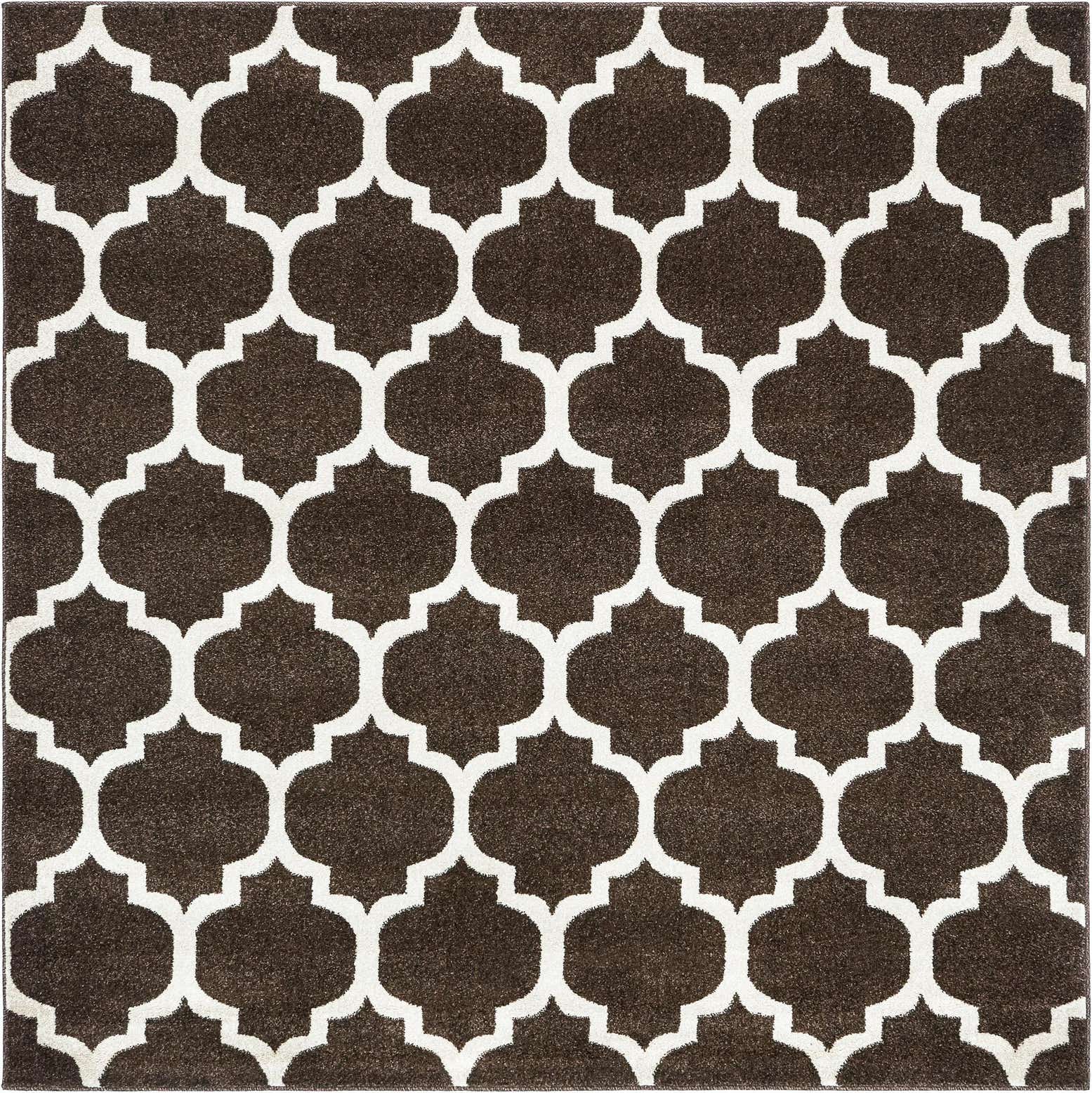 6' x 6' Lattice Square Rug