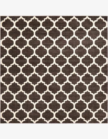 10' x 10' Lattice Square Rug