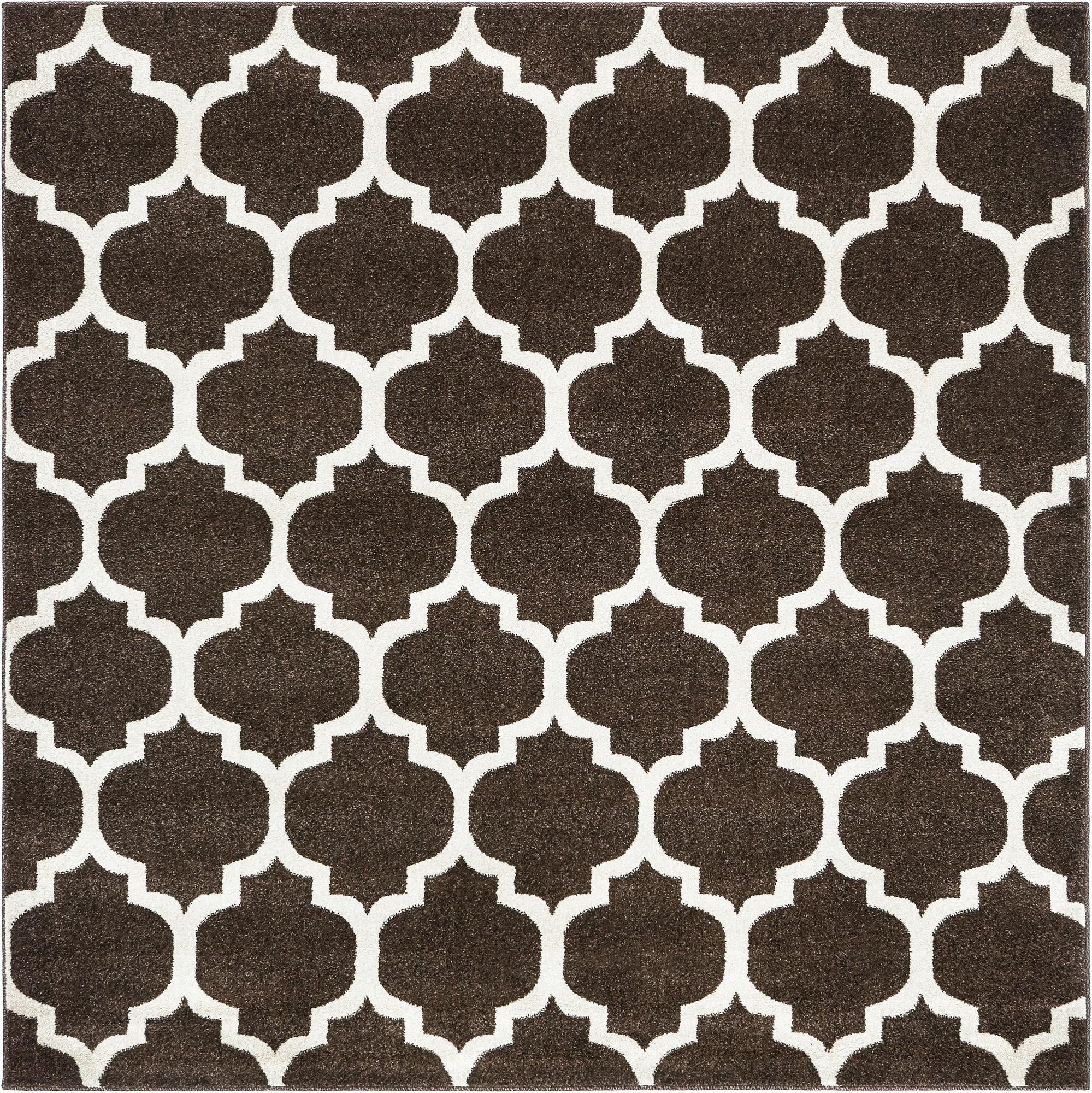 6' x 6' Lattice Square Rug