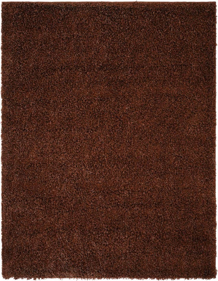 Detail image of 5' x 5' Solid Shag Square Rug