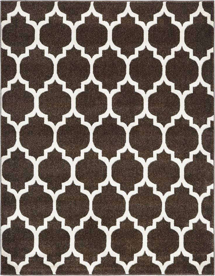 Detail image of 6' x 6' Trellis Square Rug