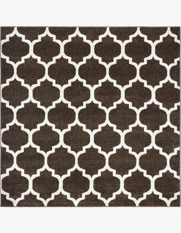 6' x 6' Trellis Square Rug