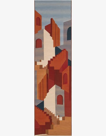 Clare · Geometric Outdoor Rug, multi