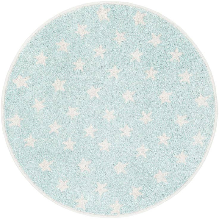 Detail image of 3' 3 x 3' 3 Whimsy Kids Round Rug