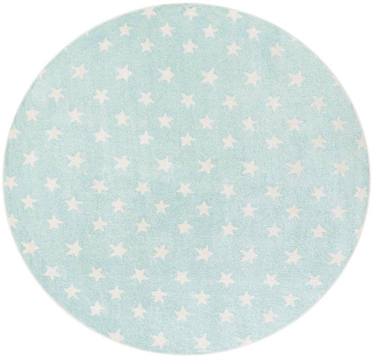 Detail image of 7' 10 x 7' 10 Whimsy Kids Round Rug