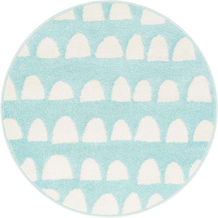 100cm x 100cm Whimsy Kids Tapis Rond